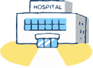 病院のイラスト